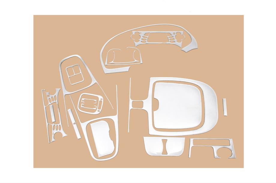 Nissan Almera N16 2000–2006 Dashboard sierpanelen (00-03) Aluminium Image