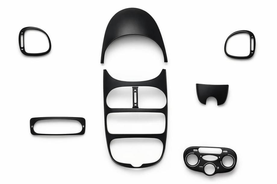 Peugeot 206 1998–2024 Dashboard sierlijsten (Meric, 1998-2001) Aluminium Image