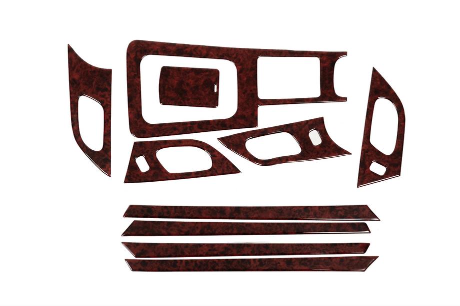 Peugeot 407 2004–2011 Dashboard sierlijsten (Kit-2) Houtlook Image