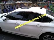 Citroen C-5 2008–2017 Complete set raamomlijsting (12-delig, RVS) foto 3