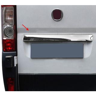 Chromen strip boven kenteken (RVS) Citroen Jumper 2007–2025 foto 1