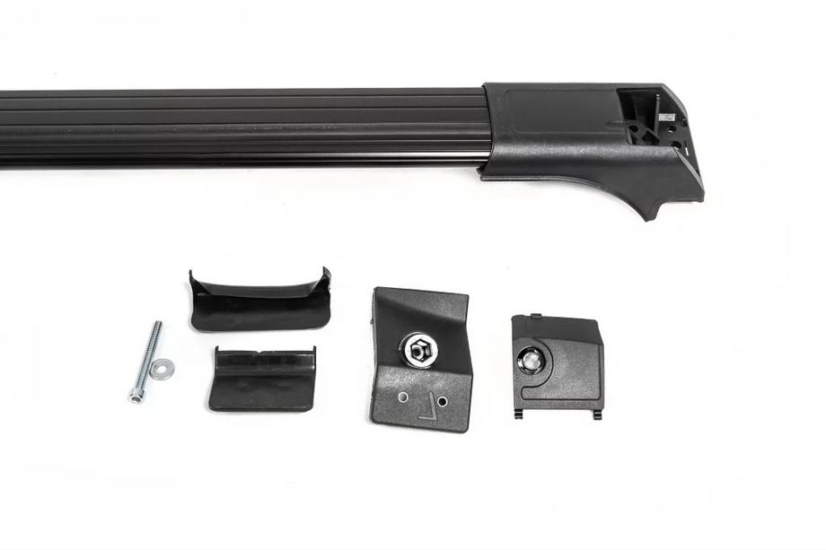 Hyundai Santa Fe 1 2000–2006 Dwarsdragers voor dakrails zonder slot (2 stuks) Foto 9