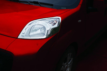 Citroen Nemo 2007–2017 RVS koplamp sierlijsten (2 st.) foto 1