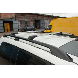 Dwarsdragers voor dakrails zonder slot (2 stuks) foto 1
