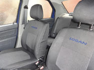 Renault Logan I 2005–2008 Autostoelhoezen (stoffen, Classik) foto 8