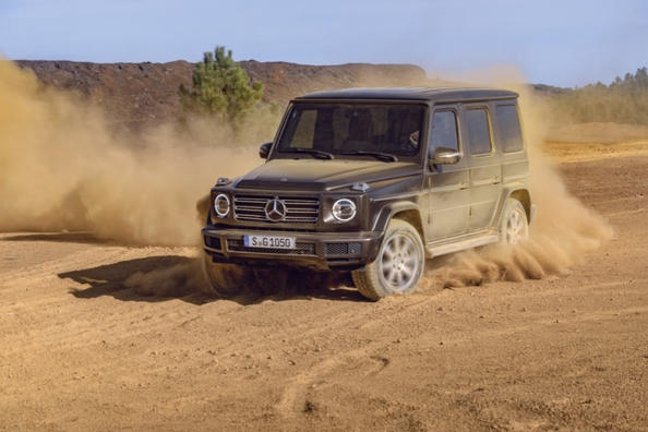 Review van de legendarische Mercedes-Benz G-Class SUV van de nieuwe generatie Foto 1