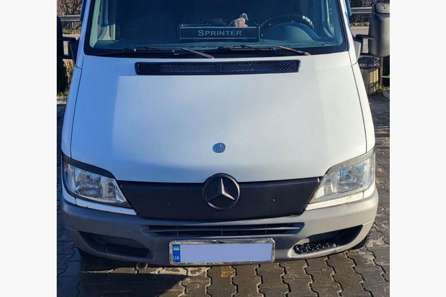 Mercedes Sprinter W901/902/903/904/905 1995–2006 Winterafdekking voor de grille 1995-2000, Hoogglans Image