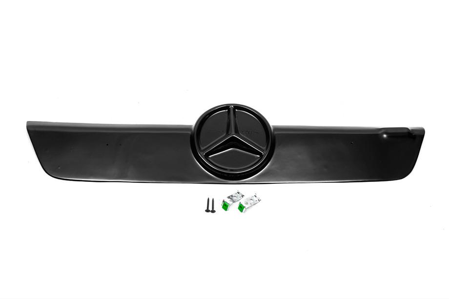 Mercedes Sprinter W901/902/903/904/905 1995–2006 Winterafdekking voor de grille 2002-2006, mat Foto 10
