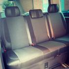 Volkswagen T5 Caravelle 2004–2010 Autostoelhoezen (kunstleer en stof, Premium) Complete interieur en voorstoelen (1+1) foto 5