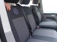 Volkswagen T5 2010–2015 Autostoelhoezen (stoffen, Classik) Voorstoelen (2+1) foto 9