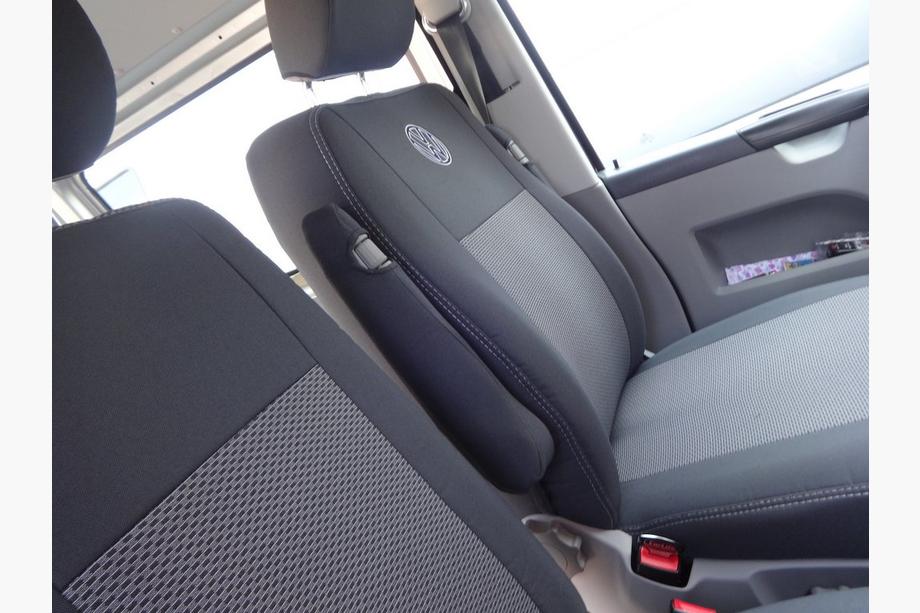 Volkswagen T5 2010–2015 Autostoelhoezen (stoffen, Classik) Complete interieurset ↗ voorstoelen (1+1) Foto 5
