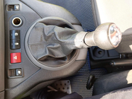 Peugeot Partner Tepee 2008–2018 Leren versnellingspookhoes foto 6