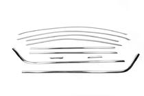 Skoda Octavia III A7 2013–2019 Complete raamomlijsting (10 stuks, RVS) foto 4