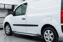 Renault Kangoo 2008–2020 Zijsteps Allmond Grey (2 stuks, aluminium) foto 1