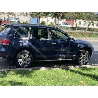 Chroom deurstijlen (6-delig, RVS) Volkswagen Touareg 2002–2010 foto 4