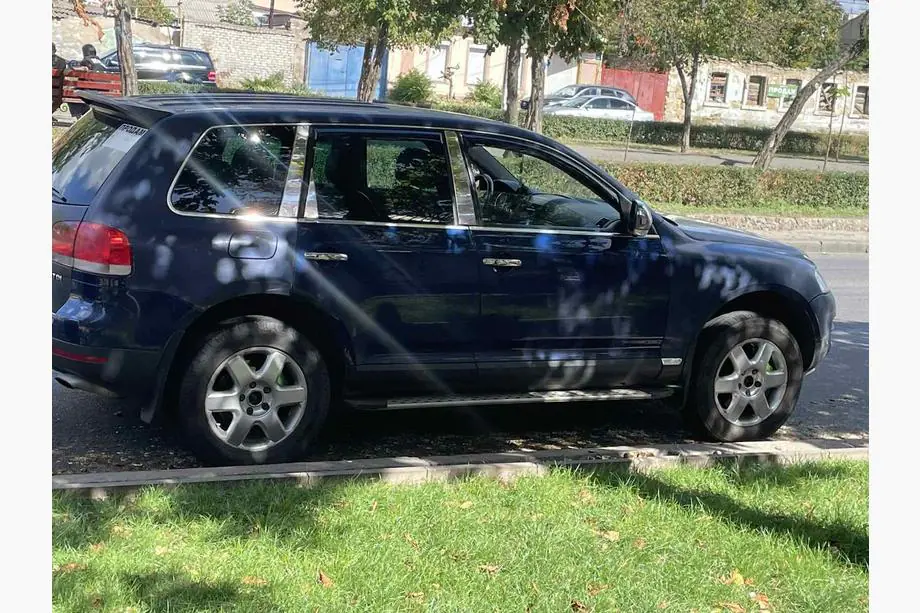 Volkswagen Touareg 2002–2010 Chroom deurstijlen (6-delig, RVS) Foto 4