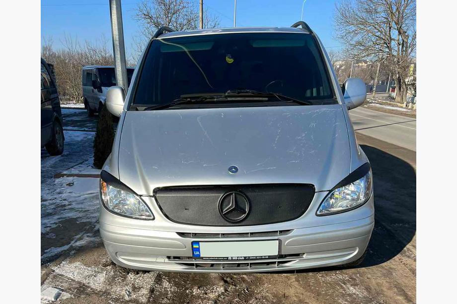 Mercedes Vito W639 2004–2014 Winterafdekking voor grille (2003-2010) Foto 1