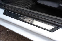 Ford Focus II 2005–2008 Chromen instaplijsten (Flexill, 4 stuks) Exclusive foto 1