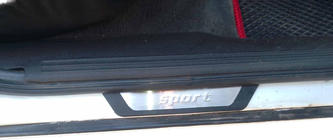 Opel Vectra A 1987–1995 Flexill chrome instaplijsten (set van 4) foto 1
