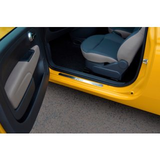 RVS instaplijsten 500 (OmsaLine, set 2 st., RVS) Fiat 500/500L 2013–2022 foto 2