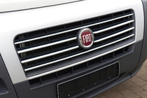Fiat Ducato 2006–2025 RVS sierlijsten voor radiateurgrille 2006-2014 (6 stuks) foto 1