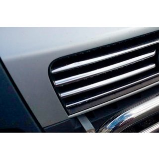 RVS sierlijsten voor radiateurgrille 2006-2014 (6 stuks) Fiat Ducato 2006–2025 foto 4