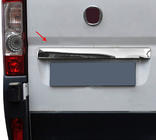 Fiat Ducato 2006–2025 Chromen strip boven kenteken (RVS) Carmos - Turks staal foto 1