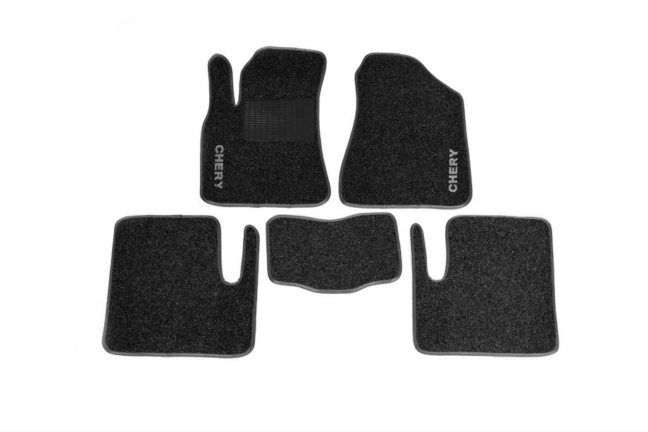 Chery Tiggo 1 2005–2016 Textiele vloermatten voor interieur (Velgum) Image