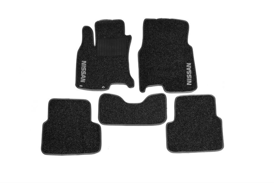 Nissan Qashqai 2007–2010 Textiele vloermatten voor interieur (Velgum) Image