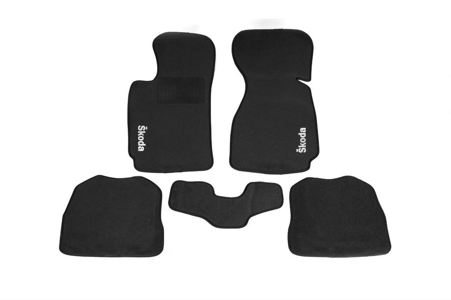 Skoda Superb 2001–2009 Textiele vloermatten voor interieur (Velgum) Image