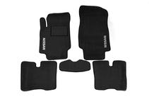 Nissan Micra K12 2003–2010 Textiele vloermatten voor interieur (Saek) foto 1