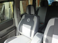 Nissan X-trail T30 2002–2007 Autostoelhoezen (kunstleer↗stof, Premium) foto 3