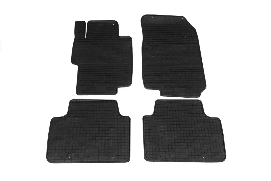 Honda Accord VII 2002–2007 Rubberen vloermattenset (4 stuks, Polytep) Foto 2
