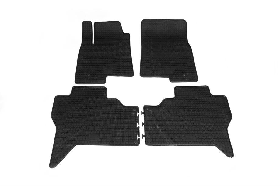 Mitsubishi Pajero Wagon IV 2006–2021 Rubberen vloermattenset (4 stuks, Polytep) Image