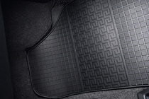 Volkswagen Polo 2001–2009 Rubberen vloermattenset (4 stuks, Polytep) foto 2