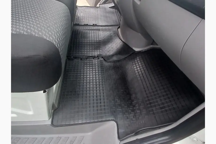 Mercedes Sprinter W906 2006–2018 Rubberen automatten (3 stuks, Polytep) Foto 5