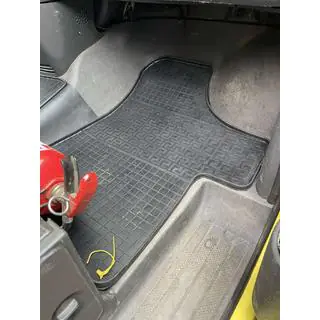 Rubberen automatten (3 stuks, Polytep) Mercedes Vito W639 2004–2014 foto 2