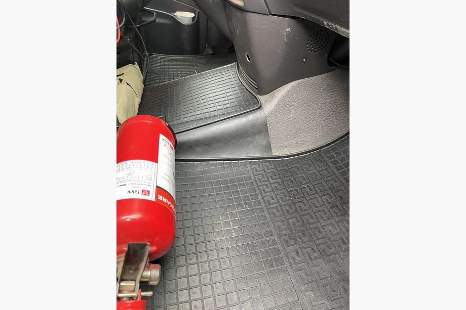 Mercedes Vito W639 2004–2014 Rubberen automatten (3 stuks, Polytep) Foto 3