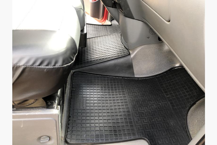 Mercedes Vito W639 2004–2014 Rubberen automatten (3 stuks, Polytep) Foto 6
