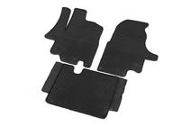 Nissan Interstar 2002–2010 Rubberen automatten (3 stuks, Polytep) foto 2