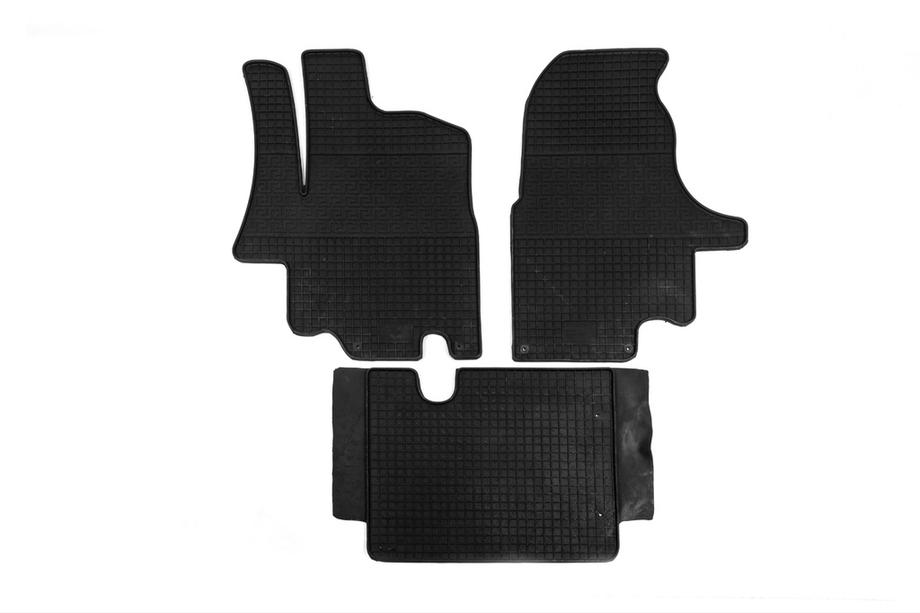 Nissan Interstar 2002–2010 Rubberen automatten (3 stuks, Polytep) Image