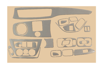 Mitsubishi Lancer 9 2004–2008 Dashboard sierlijsten V1 (Meric) foto 9