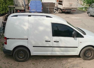 Volkswagen Caddy 2010–2015 Dakrails Skyport BLACK Standaard basis foto 6