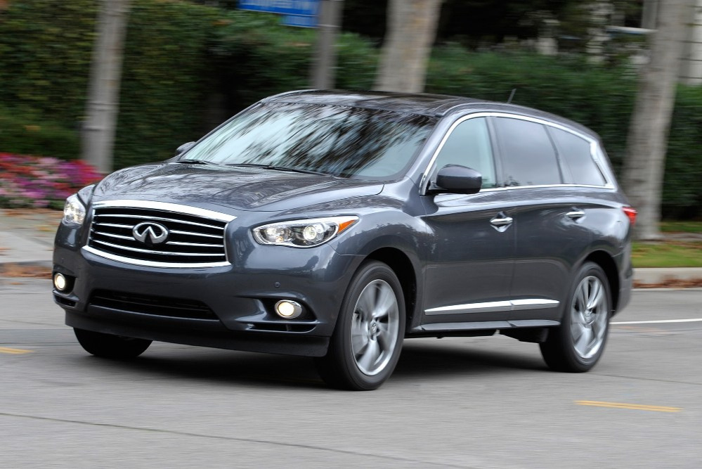Review van de zevenzits crossover Infiniti JX 35