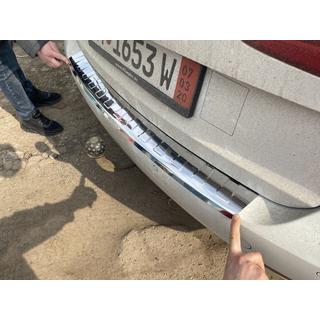 RVS sierlijst voor achterbumper Carmos (RVS) foto 4