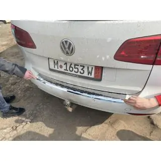 RVS sierlijst voor achterbumper Carmos (RVS) foto 2