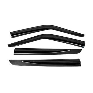 Raamdeflectoren (4 stuks, Sunplex Sport) Fiat Doblo II 2010–2022 foto 3