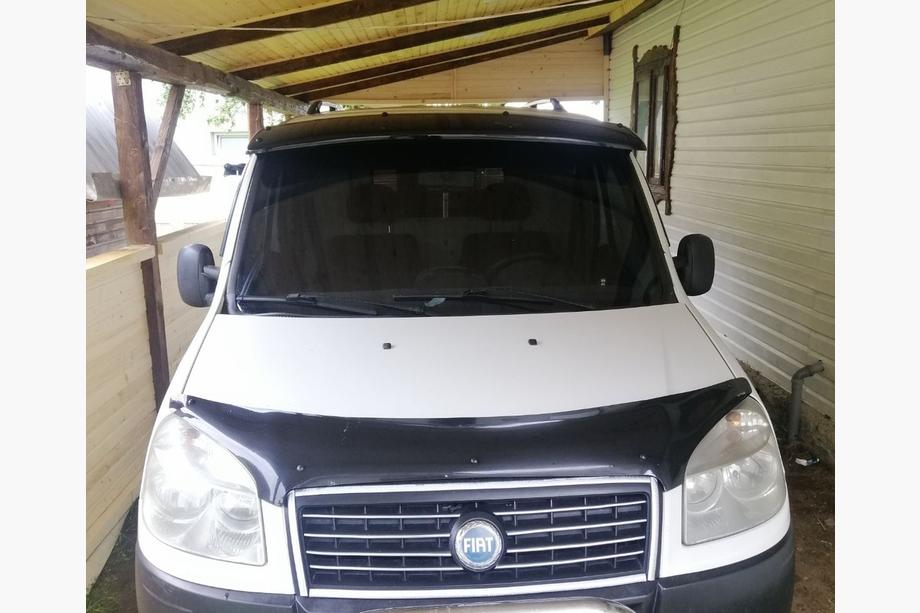 Fiat Doblo I 2001–2005 Voorruitvizier (zwart hoogglans, 5 mm) Foto 10