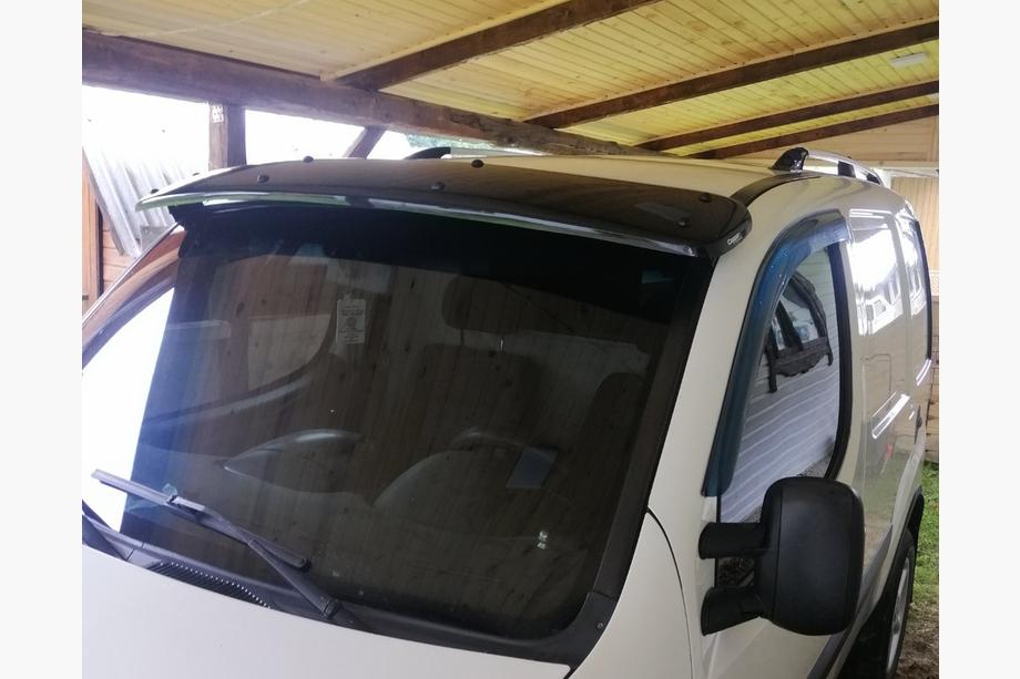 Fiat Doblo I 2001–2005 Voorruitvizier (zwart hoogglans, 5 mm) Foto 12