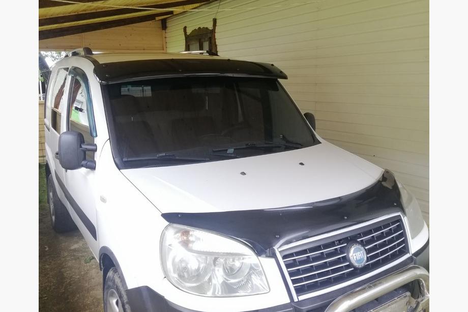 Fiat Doblo I 2001–2005 Voorruitvizier (zwart hoogglans, 5 mm) Foto 13